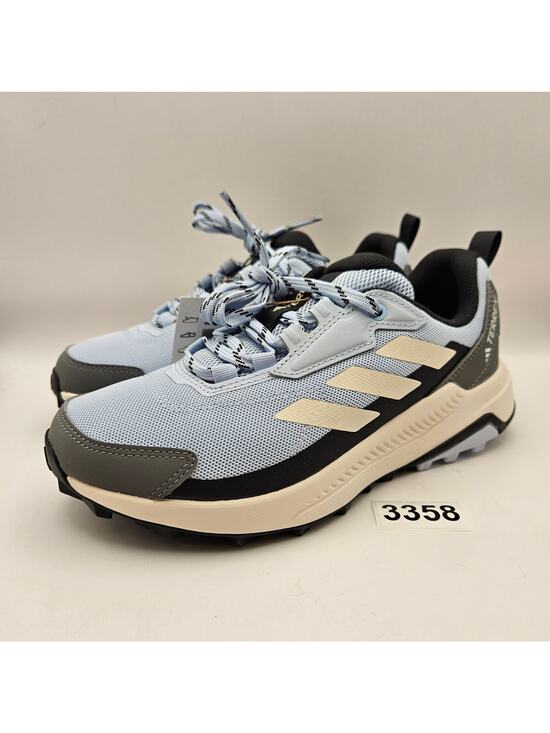 ADIDAS MEN\'S 5.5 TERREX TRAIL RUNNING SHOES BLUE GRAY HIKING SNEAKERS NWOB main image 6